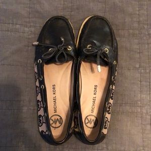 leather Michael Kors loafers